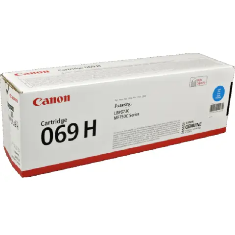 Toner Canon 069H / 5097C002 Cyan do drukarek (Oryginalny) [5.5k]